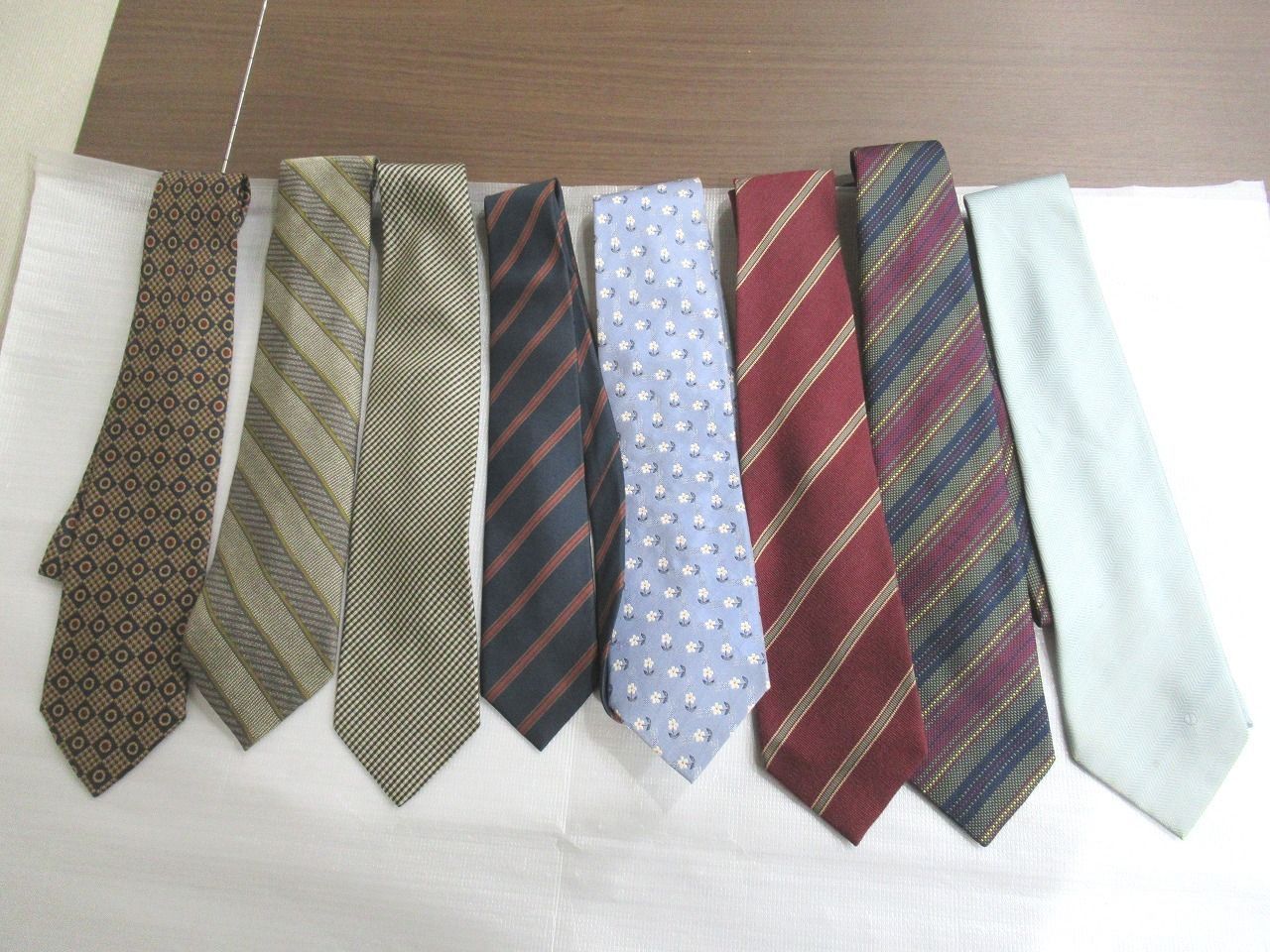 良品☆ ブランド ネクタイ 8本 まとめ売り ☆ YSL(イヴサンローラン