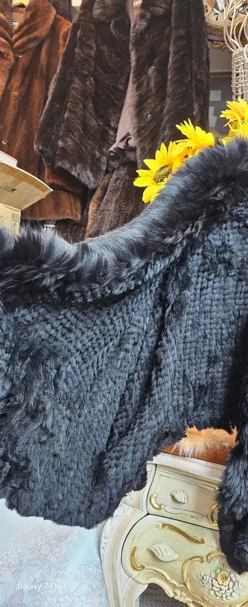  ブラック天然レックスショートハーフジャケット テーラードジャケット ジャケット アウター