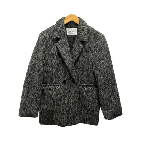 スタイルミキサー STYLEMIXER シャギーテーラードジャケット 長袖 毛混