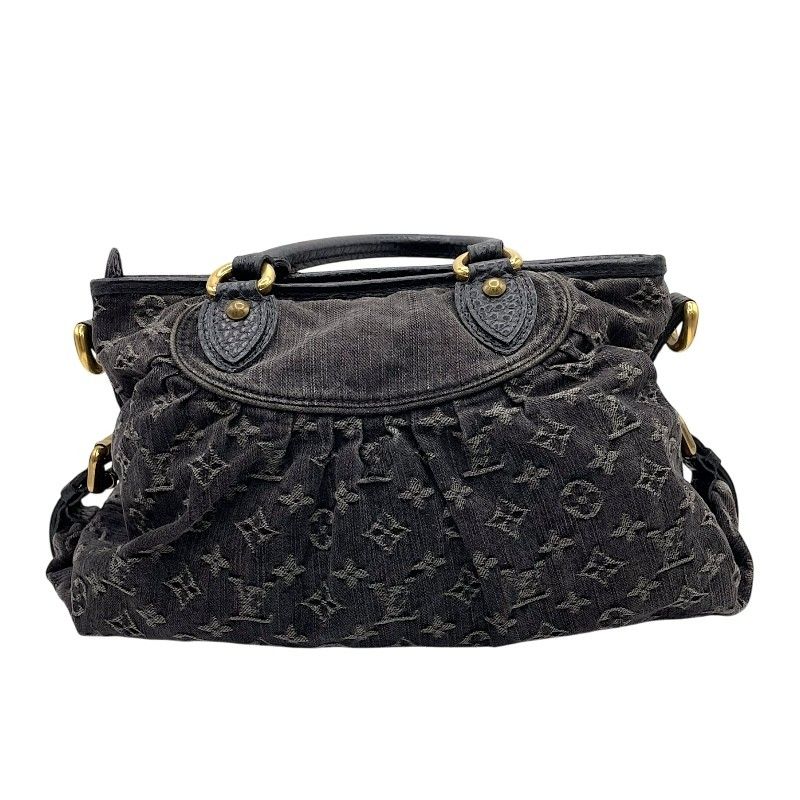 ルイ・ヴィトン LOUIS VUITTON ネオカヴィ MM M95351 ブラック×GD金具