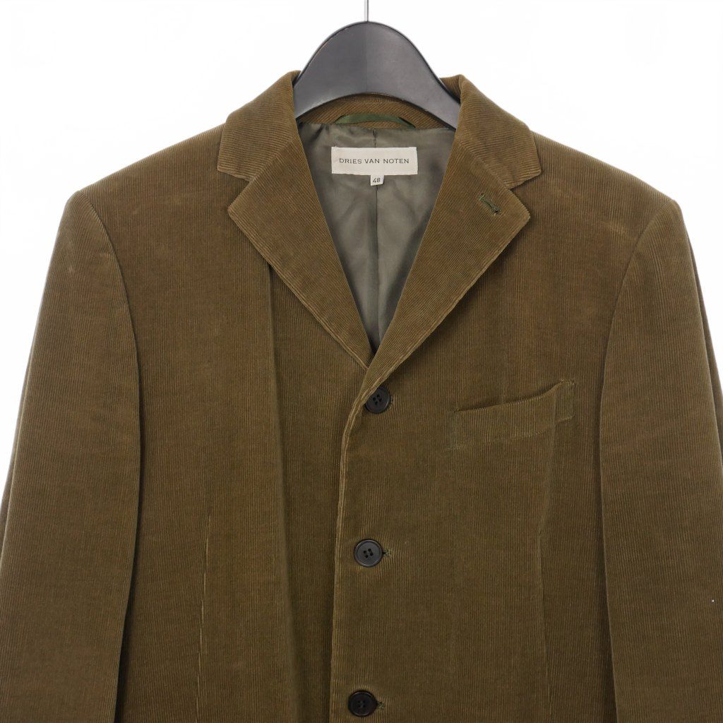 【最終値下】DRIES VAN NOTEN コーデュロイジャケット 中古・古着通販】DRIES VAN NOTEN (ドリスヴァンノッテン
