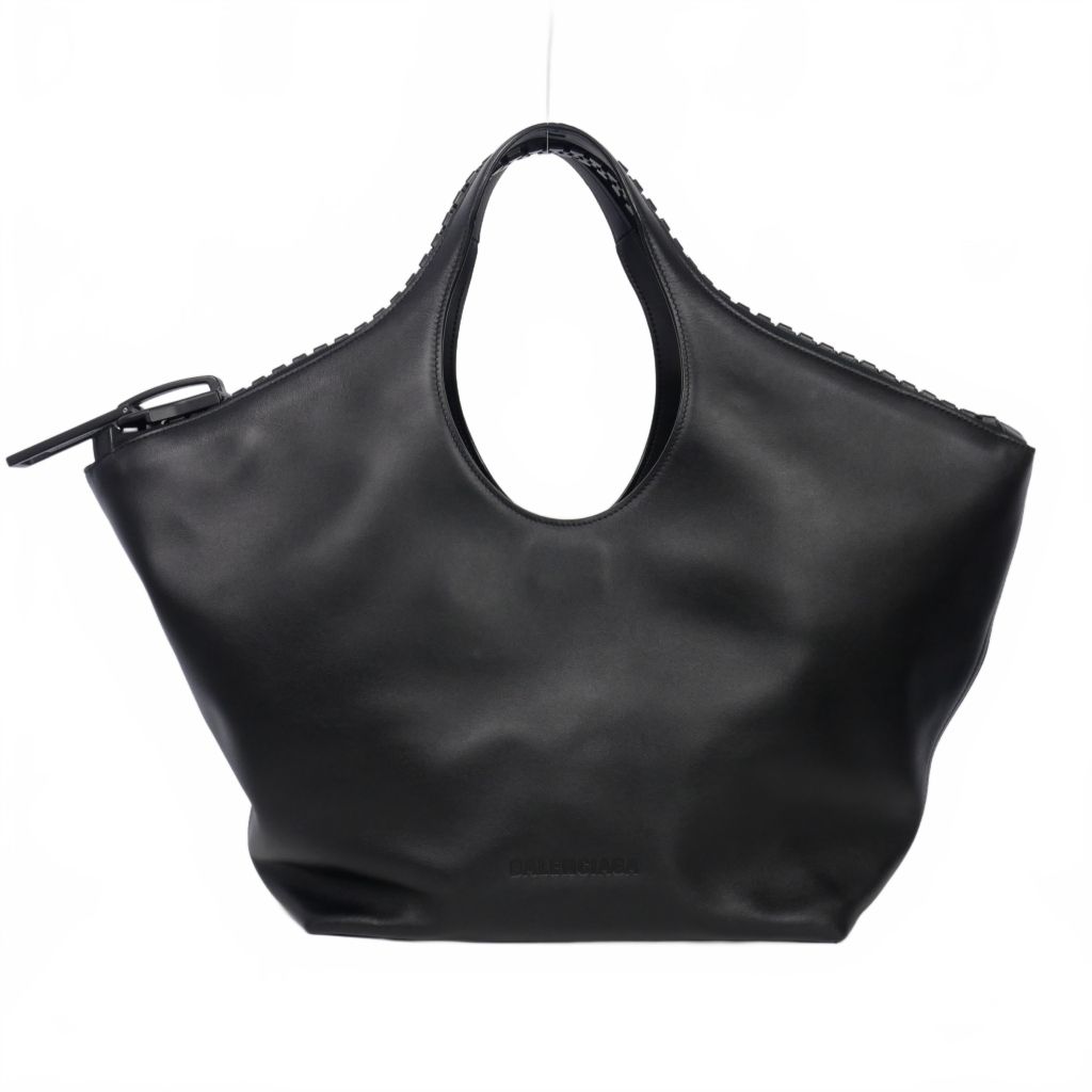 【中古】バレンシアガ BALENCIAGA 21SS Megazip Tote XL メガジップ ラージトート ハンドバッグ カーフレザー バレンシアガ BALENCIAGA 21SS Megazip Tote XL メガジップ ラージ