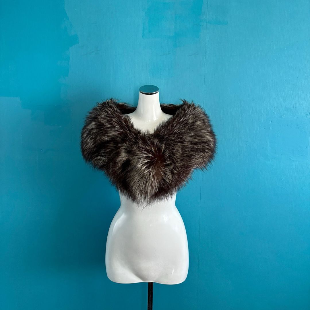 218 SAGAFOX サガフォックス シルバーフォックス ショール 成人式振袖