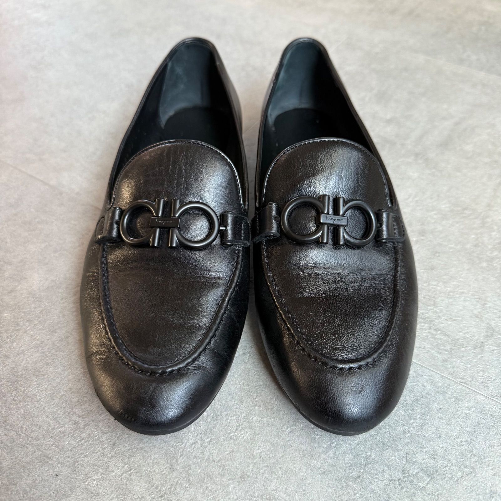 SalvatoreFerragamo サルヴァトーレフェラガモ ガンチーニ レザー