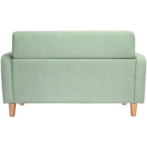  ソファー 2人掛け 肘付き 天然木脚 幅約110cm 簡単組み立て 2WAY ファブリック おしゃれ 新生活 北欧スタイル ソファベッド グリーン 幅190cmソファ 2人掛け 3人掛けソファ ソファ ソファベッド