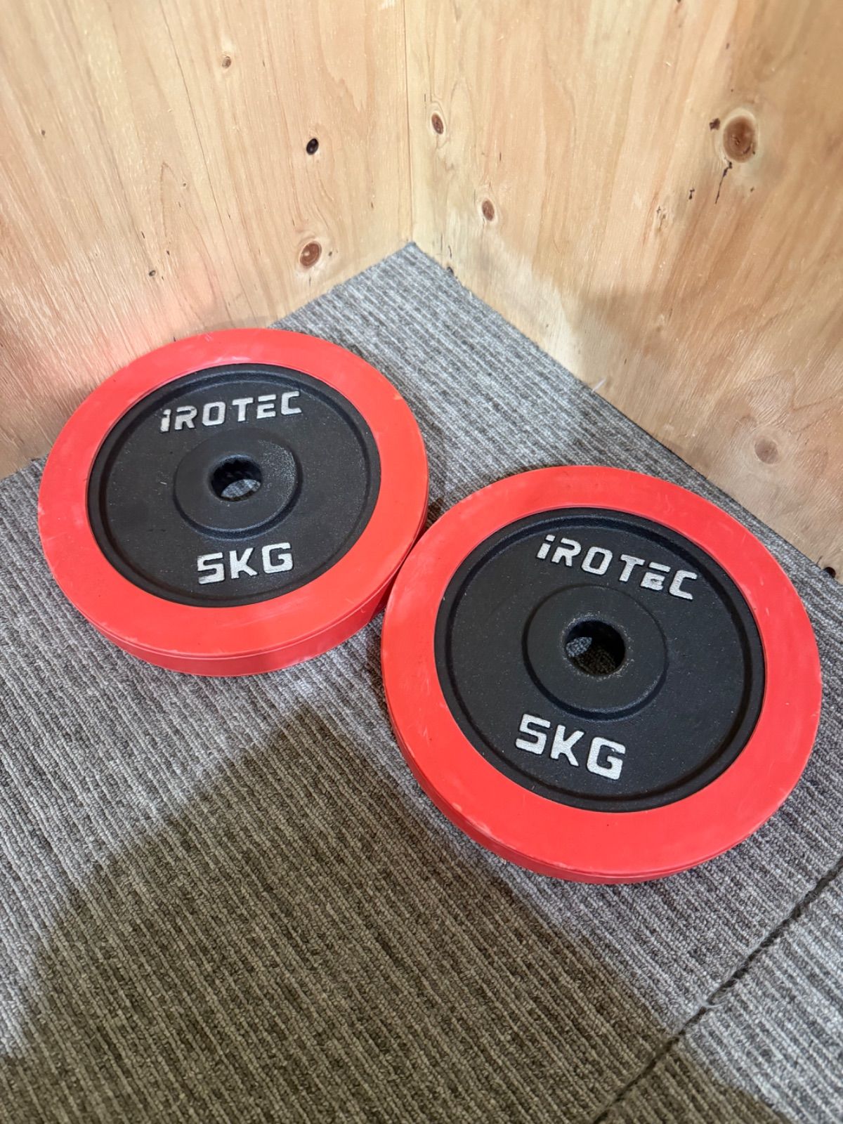 SGM】1 iROTEC 5KG ダンベルプレート 2枚セット プレート IROTEC | 0