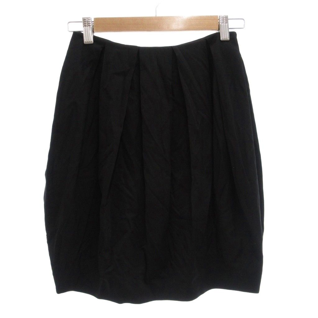 YOKO CHAN新品未使用バルーンスカート ヨーコチャン YOKO CHAN バルーンスカート フレア 36 ミニ丈 黒