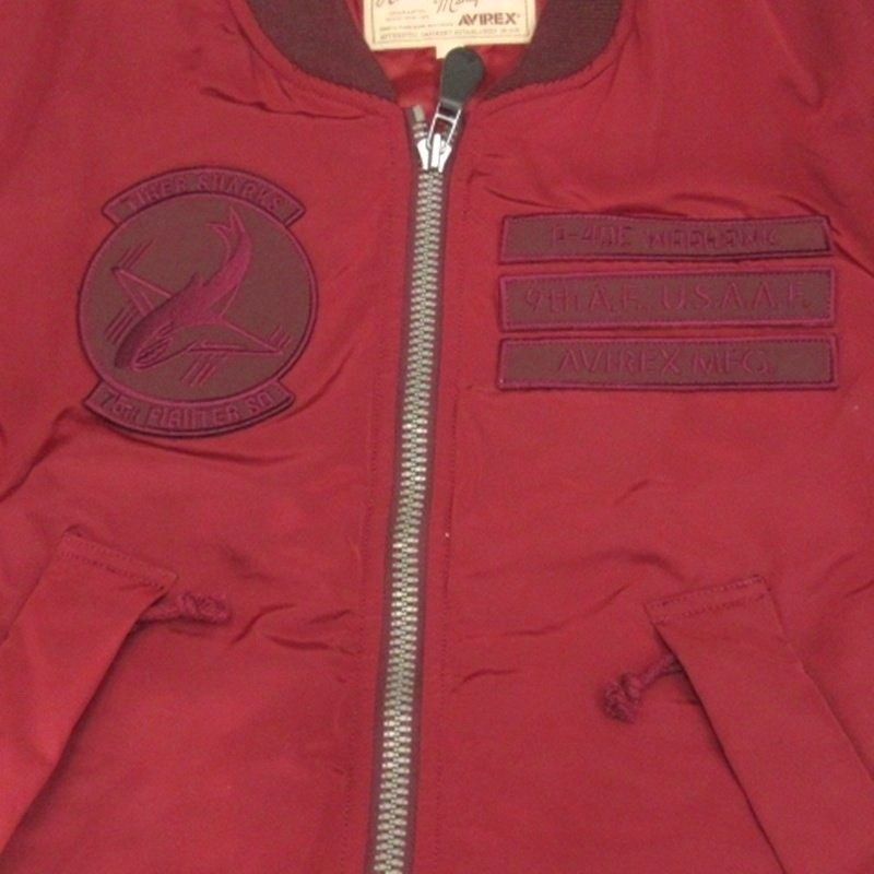 アヴィレックス AVIREX タイガーシャーク MA-1 フライトジャケット