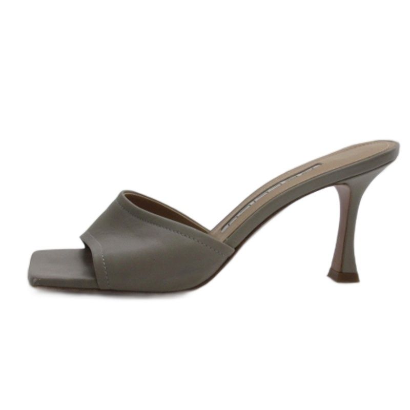 【未使用】PELLICOグレー 36 ペリーコ PELLICO ミュール サンダル レザー グレー系 36 23cm - メルカリ