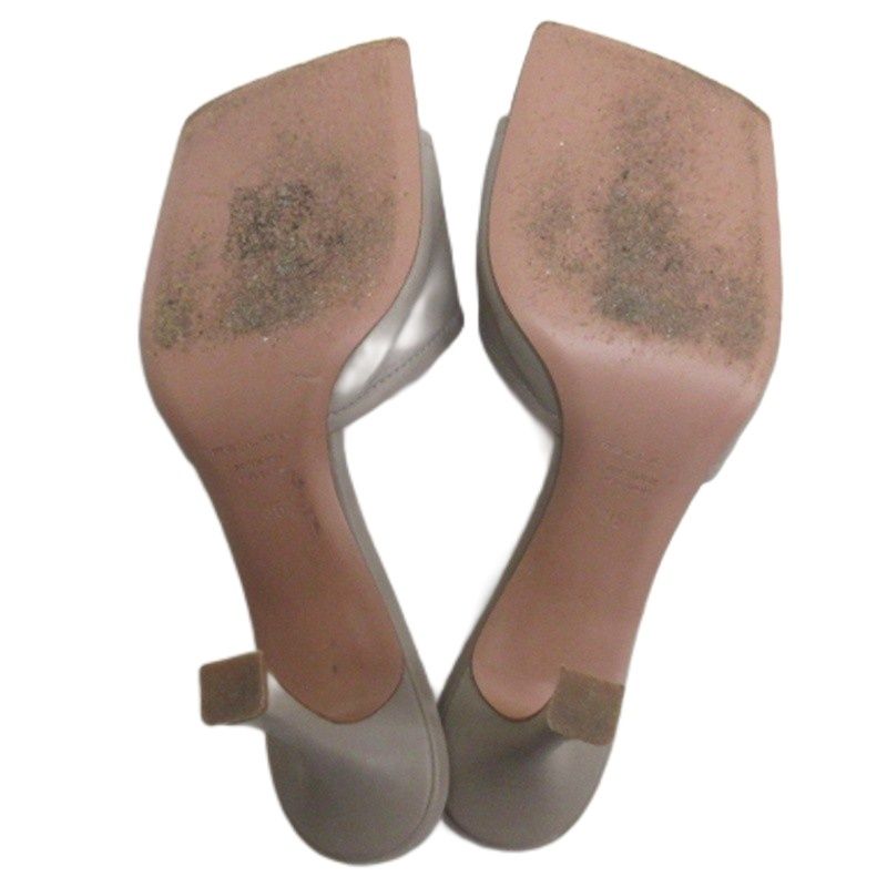 ペリーコ PELLICO ミュール サンダル レザー グレー系 36 23cm - メルカリ