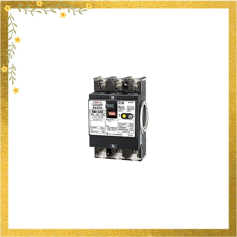 テンパール 太陽光発電システム用単3中性線欠相保護付漏電遮断器 OC付 40 A 30 mA リード線付 1