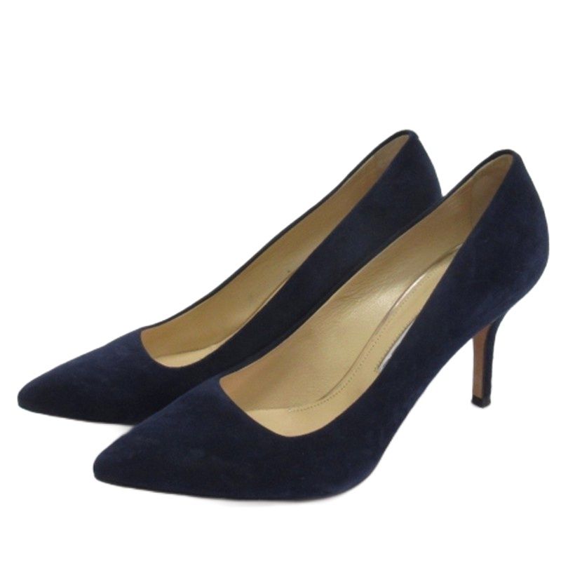 ペリーコ PELLICO パンプス スエード ネイビー 37 24cm - メルカリ