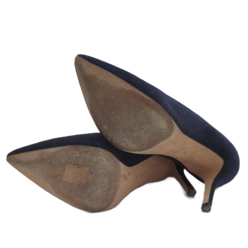 ペリーコ PELLICO パンプス スエード ネイビー 37 24cm - メルカリ