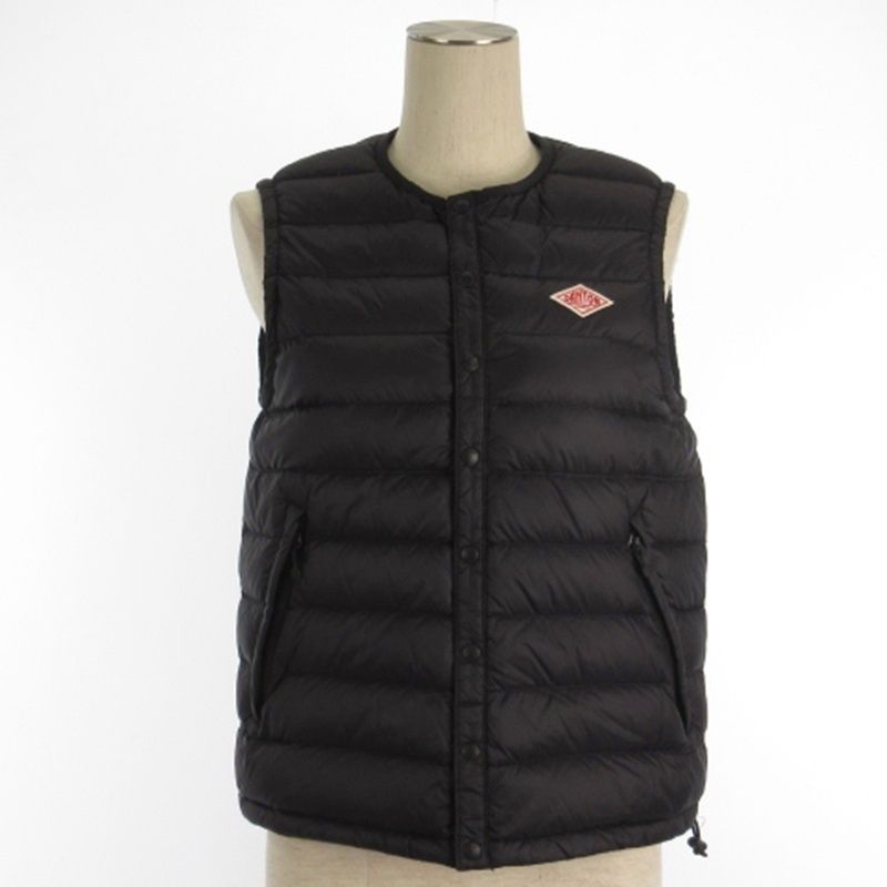 DANTON 34 インナーダウン　黒 ダントン DANTON インナー ダウン ベスト ブラック 34 - メルカリ
