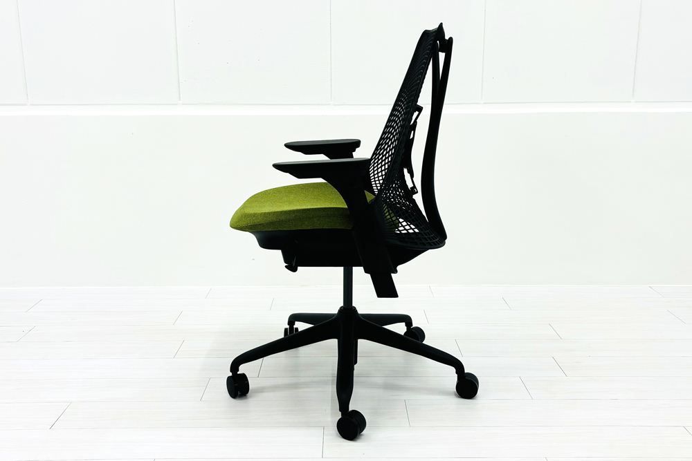  ハーマンミラー セイルチェア ミドルバック Herman Miller オフィス家具 フルアジャスタブルアーム ランバーサポート ローデン A000004079 ポータブルチェア オフィスチェア ワークチェア 椅子 チェア