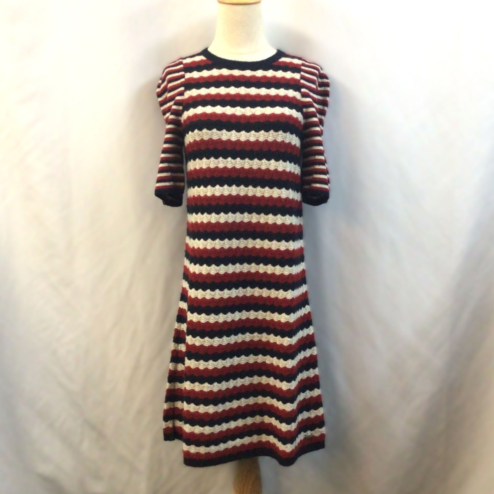 CHANEL シャネル CC ココマーク 宇宙飛行士 カシミヤ ストライプ