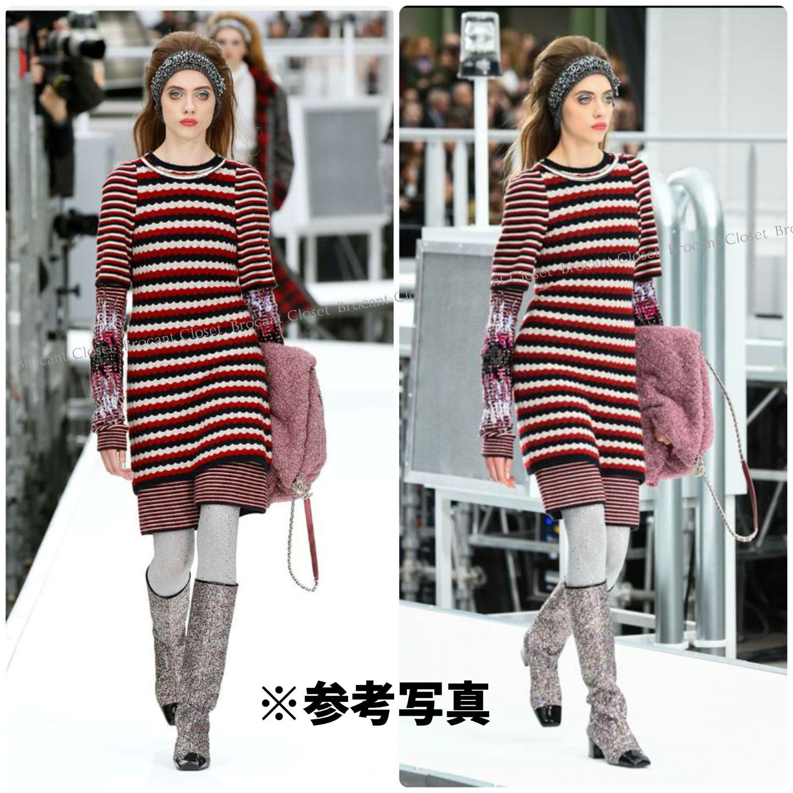 未使用❣️CHANEL ココ　ボーダーワンピース　半袖　ストライプ 未使用❣️CHANEL ココ ボーダーワンピース 半袖 ストライプ 楽天市場