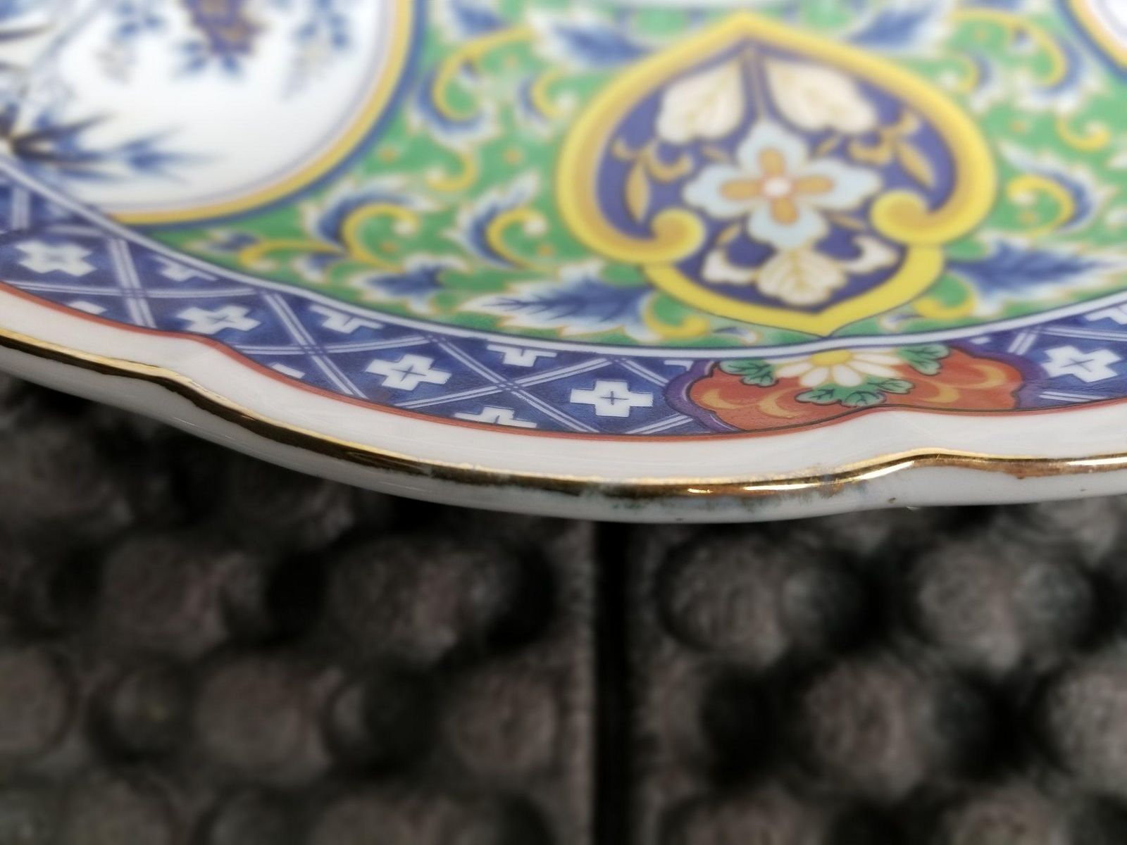 有田焼 雅東苑窯 大皿 盛皿 金彩 花形 A8954A08 - メルカリ