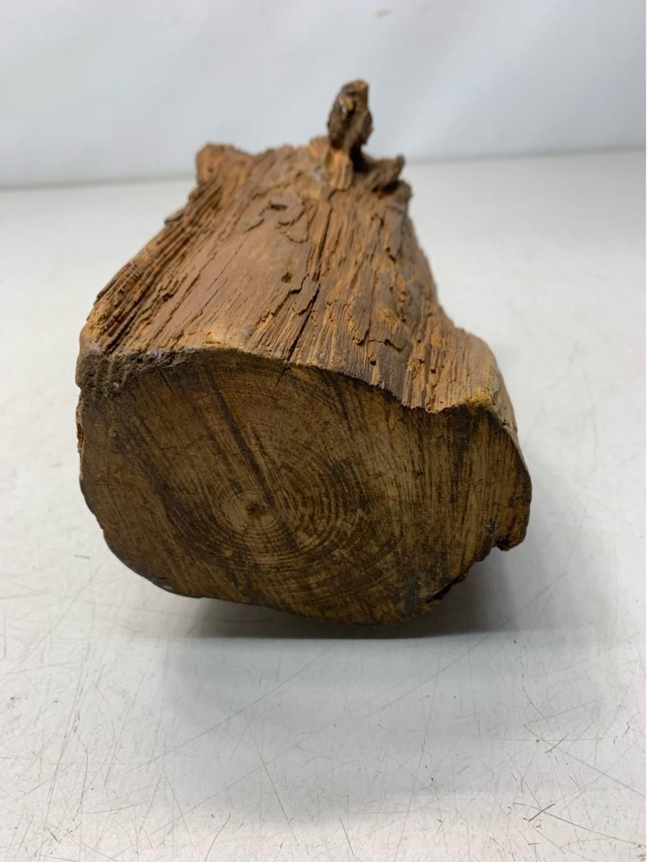 貴重 福禄寿 寿老人 七福神 木彫り 置物 アンティークインテリア