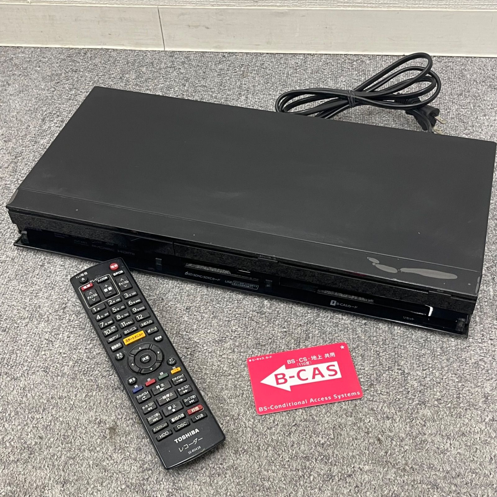 NPA】ジャンク 2012年製 TOSHIBA REGZA 東芝 レグザ ブルーレイ