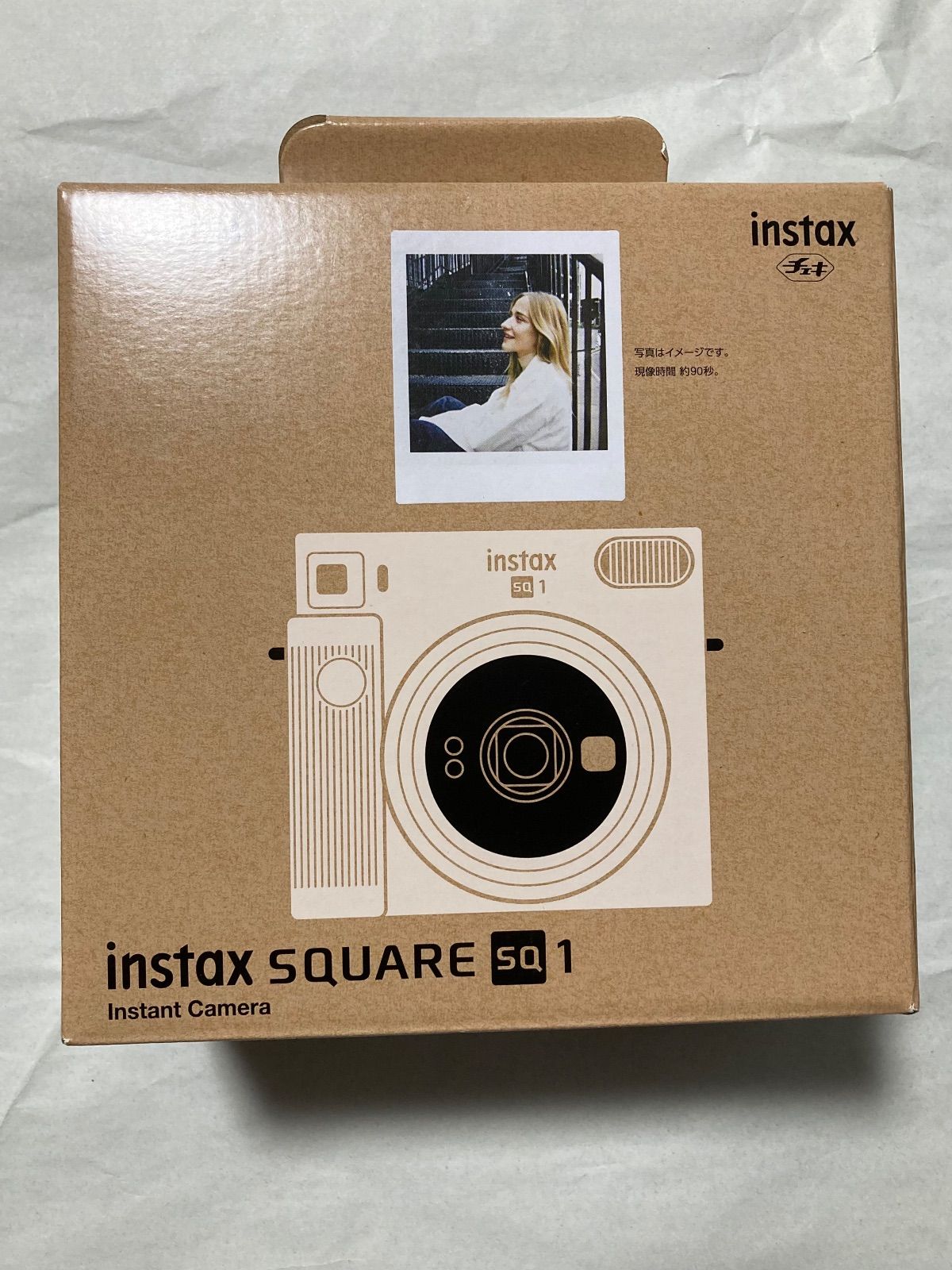instax SQUARE SQ 1 チョークホワイト チェキ 富士フイルム