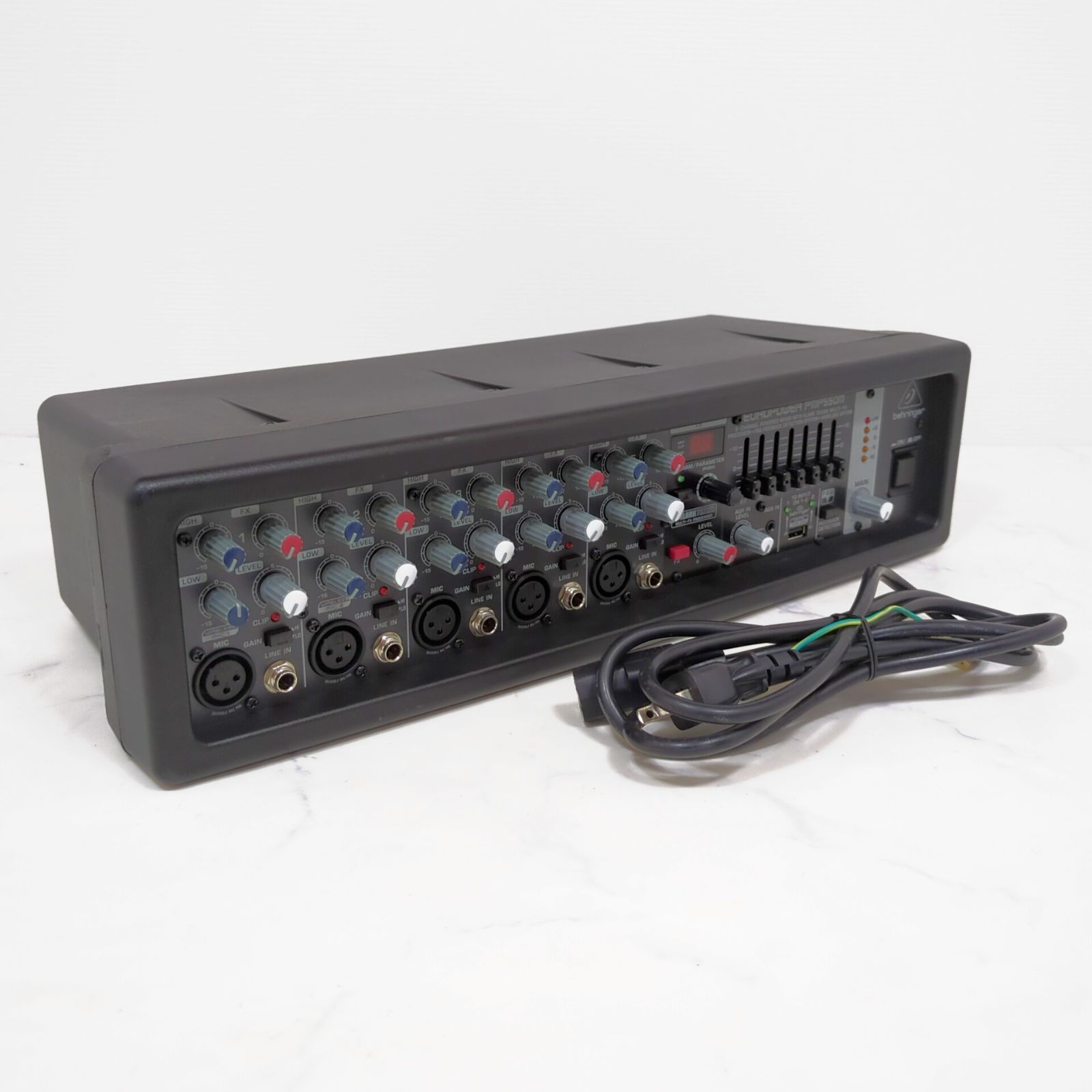 ベリンガー 5ch パワードミキサー EUROPOWER PMP550M - メルカリ