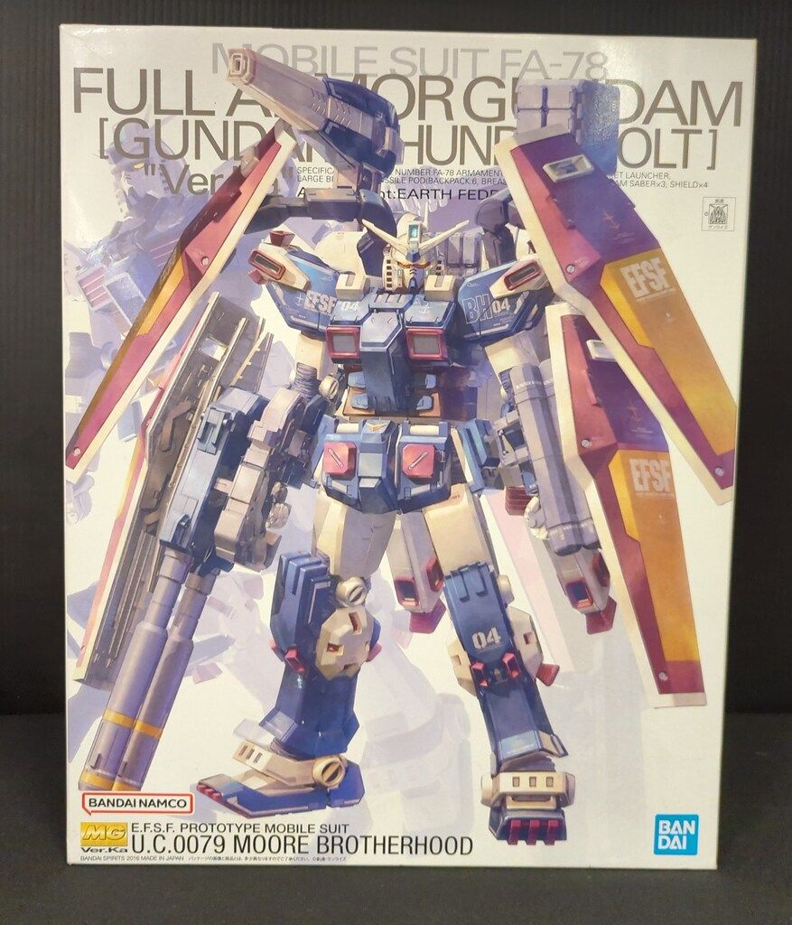 BANDAI SPIRITS MG 1 100 バンダイスピリッツ版 フルアーマー ガンダム Ver Ka GANDAM THUNDERBOLT版