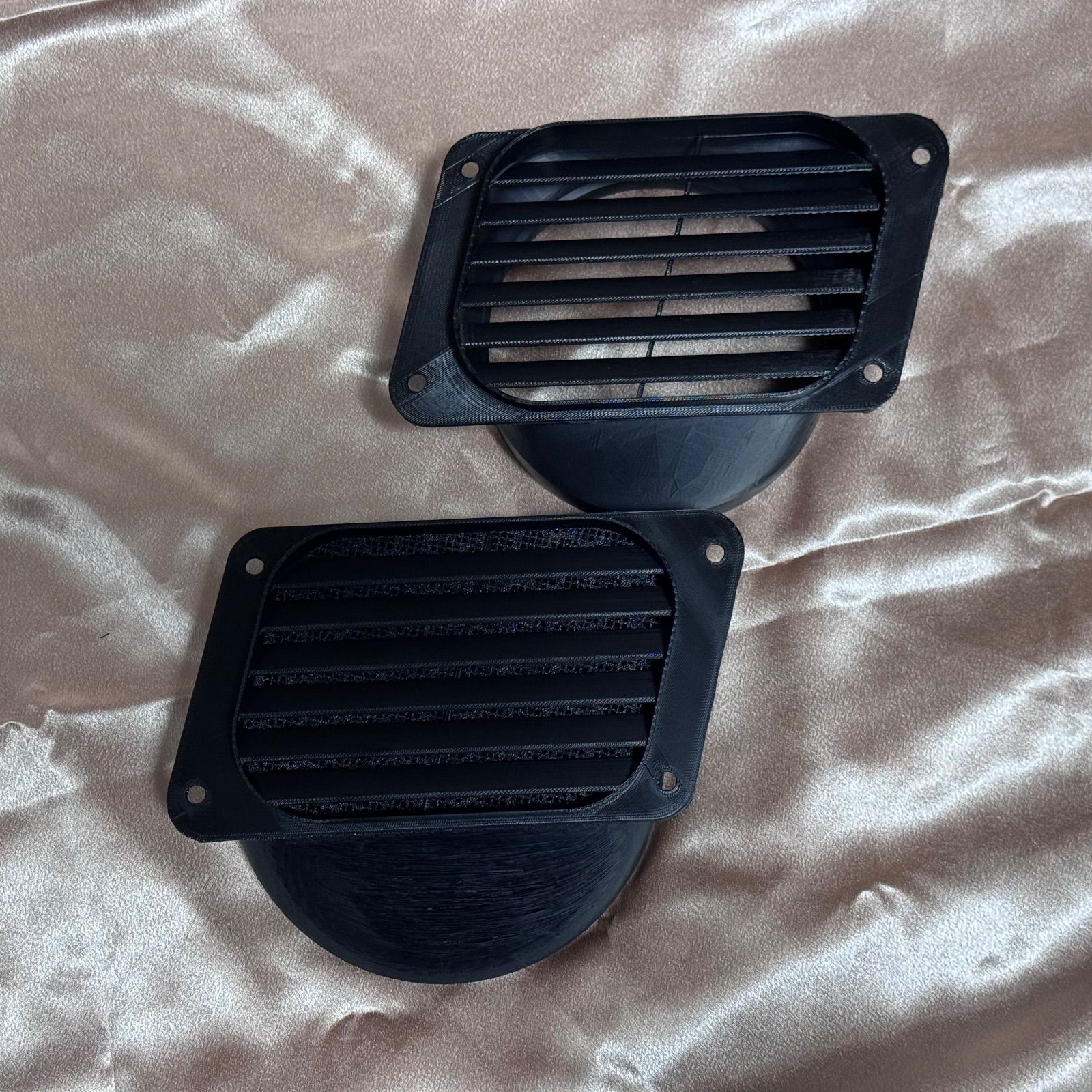 ⑥ 助手席ドア用 エコフロー ECOFLOW WAVE2 WAVE3専用 ダクト取付用