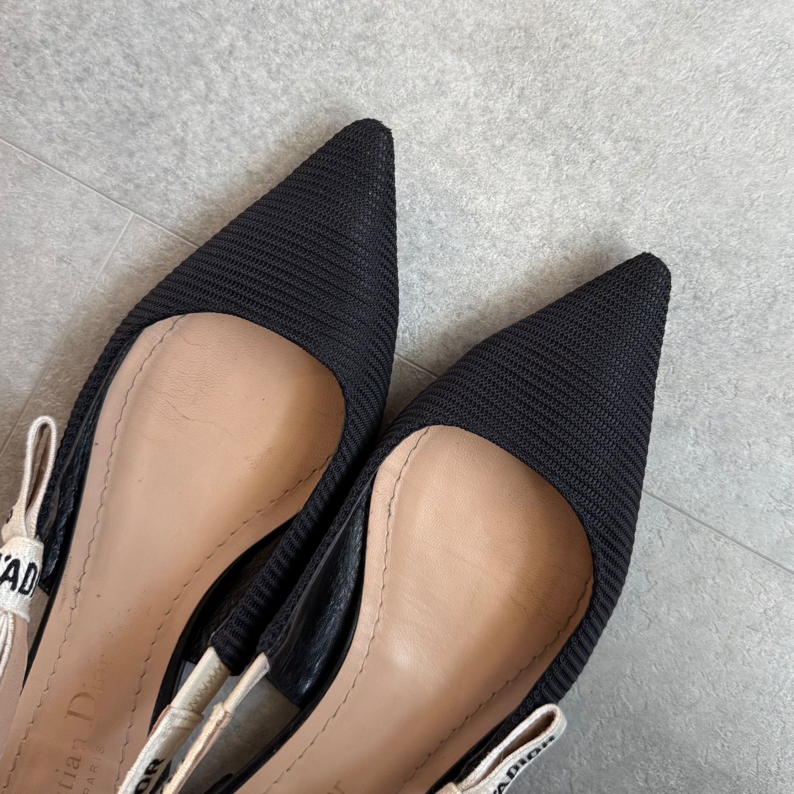 美品 Christian Dior クリスチャンディオール J'Adior スリングバック