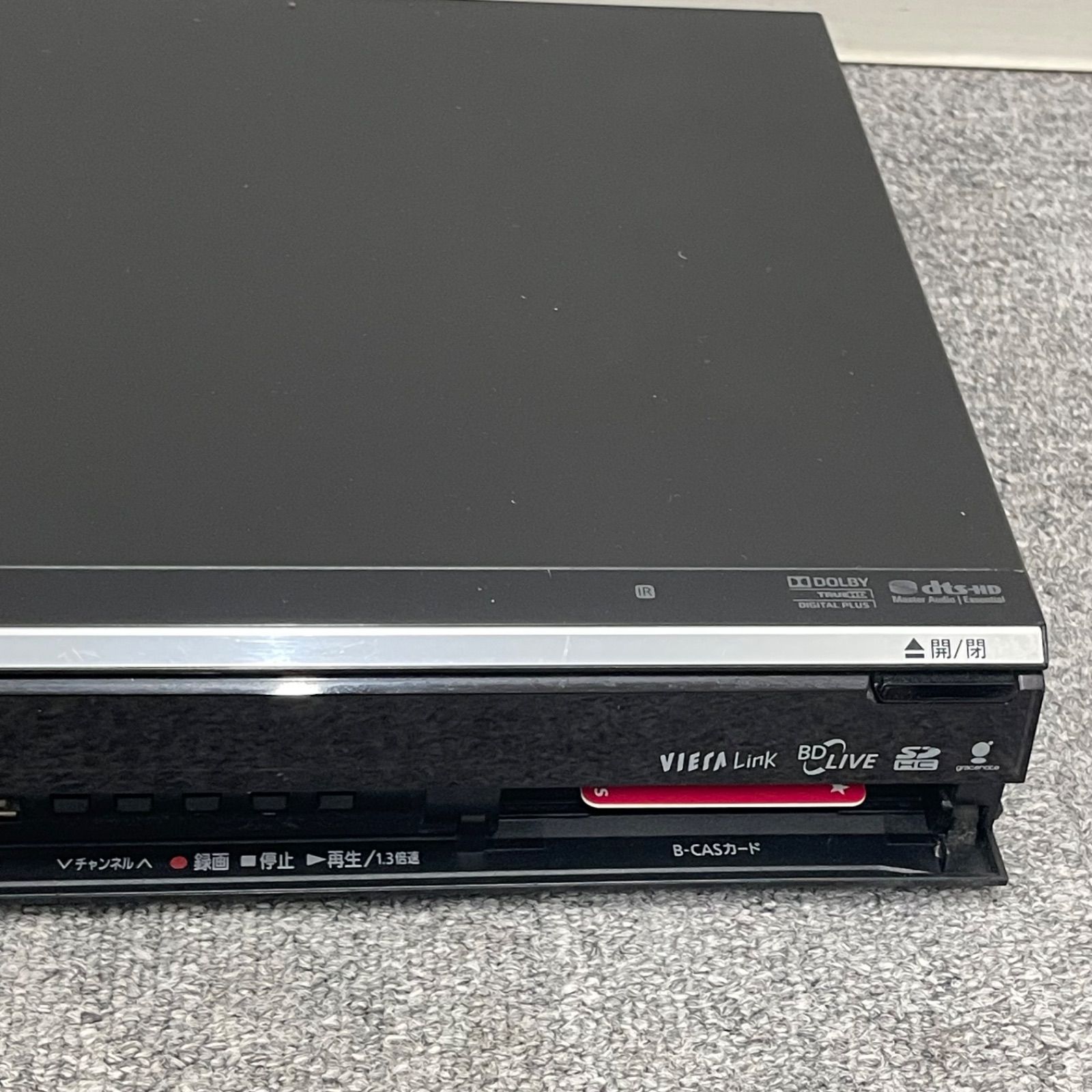 NPA】ジャンク 2009年製 Panasonic パナソニック ブルーレイレコーダー 