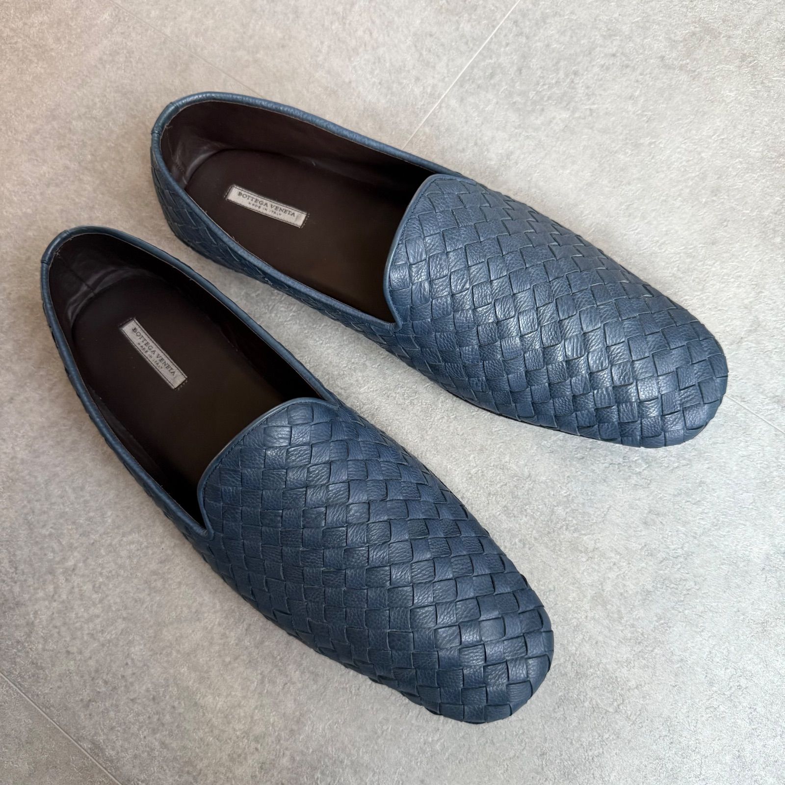 美品 BOTTEGA VENETA レザーローファー BOTTEGA VENETA（ボッテガ・ヴェネタ） 送料無料 ボッテガ ヴェネタ