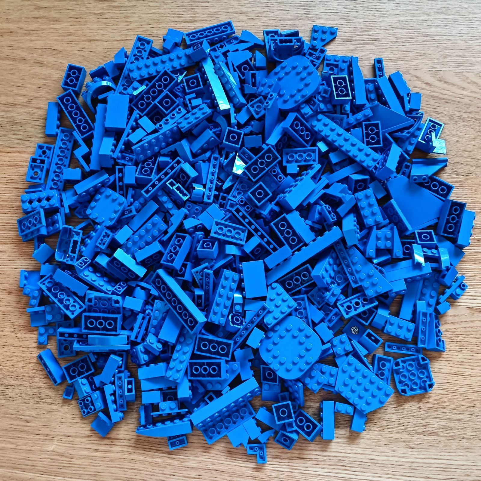 レゴ 正規品 中古 まとめ売り 約700g 青 大量 レゴブロック【管理番号