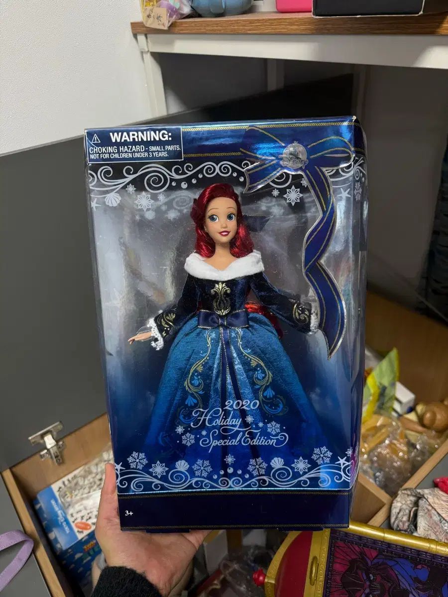 샵ディズニー アリエル 2020 ホリデーエディション フィギュア ドール