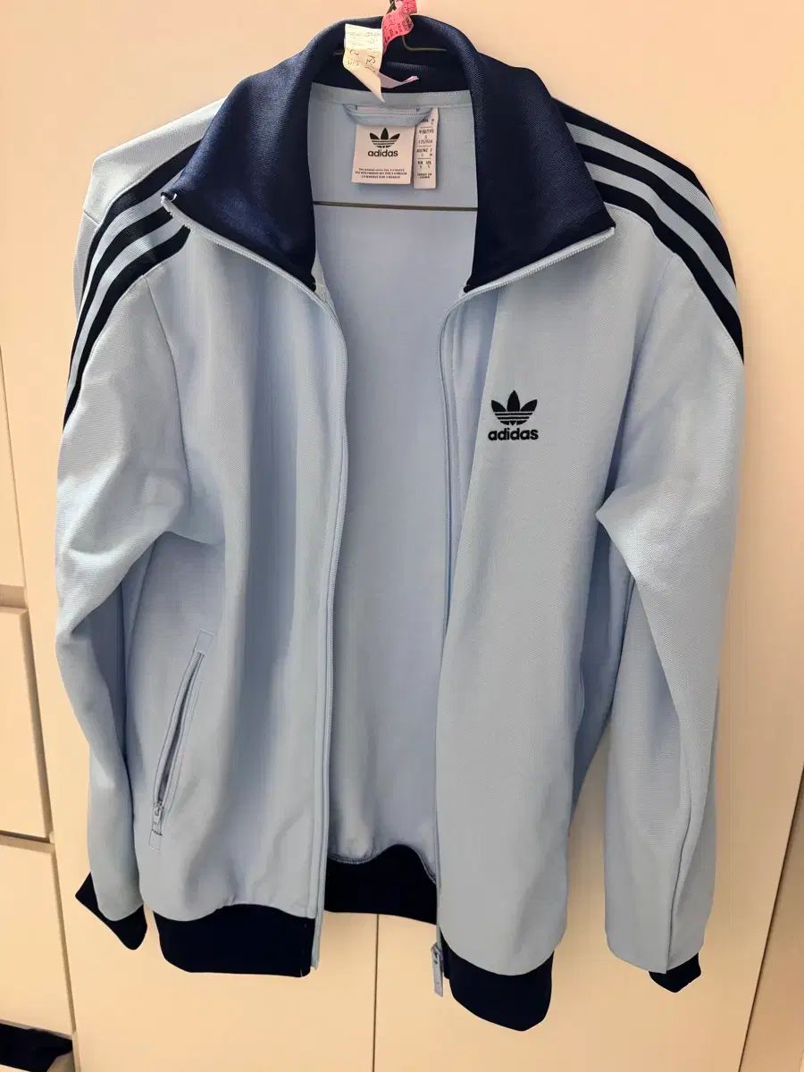 アディダス BECKENBAUER ジャージ スカイブルー S