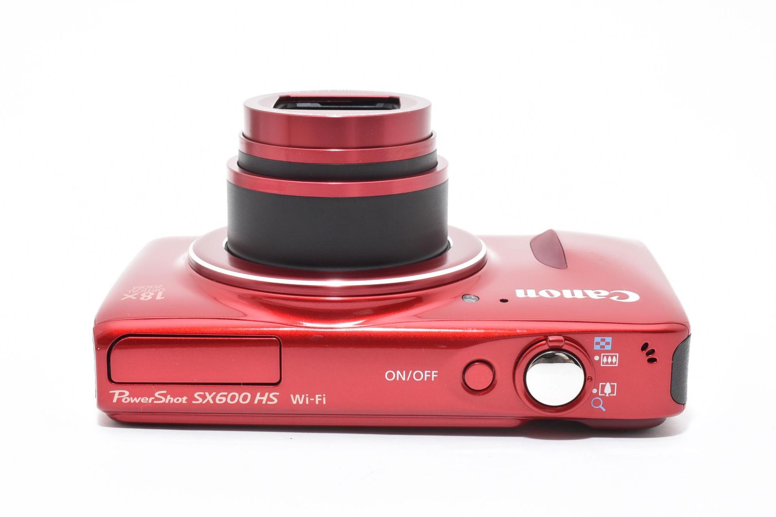 実用品] 完動 CANON キャノン PowerShot SX600 HS PC2050 レッド 