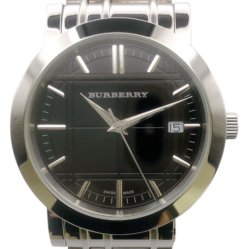 BURBERRY ブラック ステンレス 時計 バーバリー BURBERRY メンズウォッチ BU1364 ブラック ステンレス