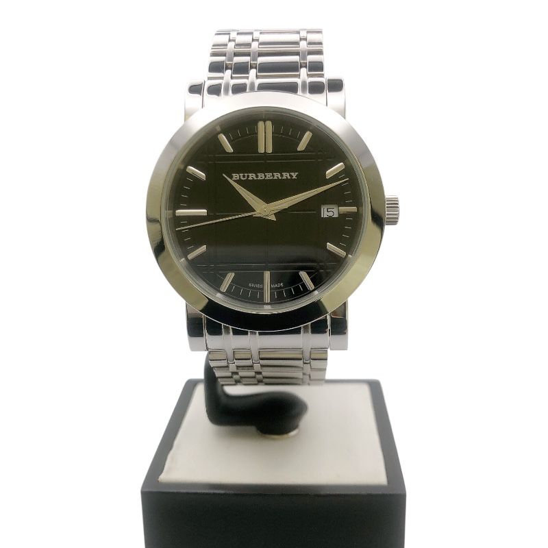バーバリー BURBERRY メンズウォッチ BU1364 ブラック ステンレス