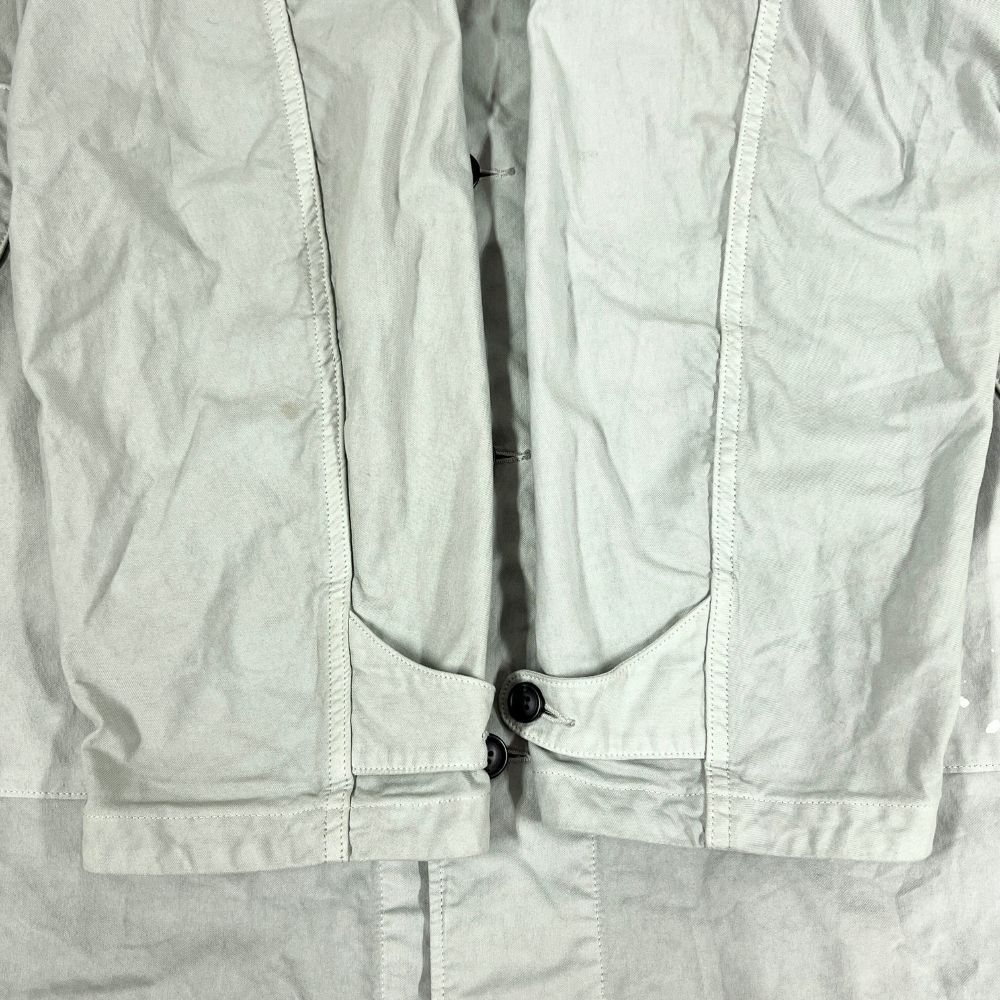 VISVIM ビズビム 品番 0224905013003 ICT POINTER COAT  ステンカラーコート ライトグリーン サイズ1 正規品 / 53100 VISVIM ビズビム 品番 0224905013003 ICT POINTER COAT ステンカラー