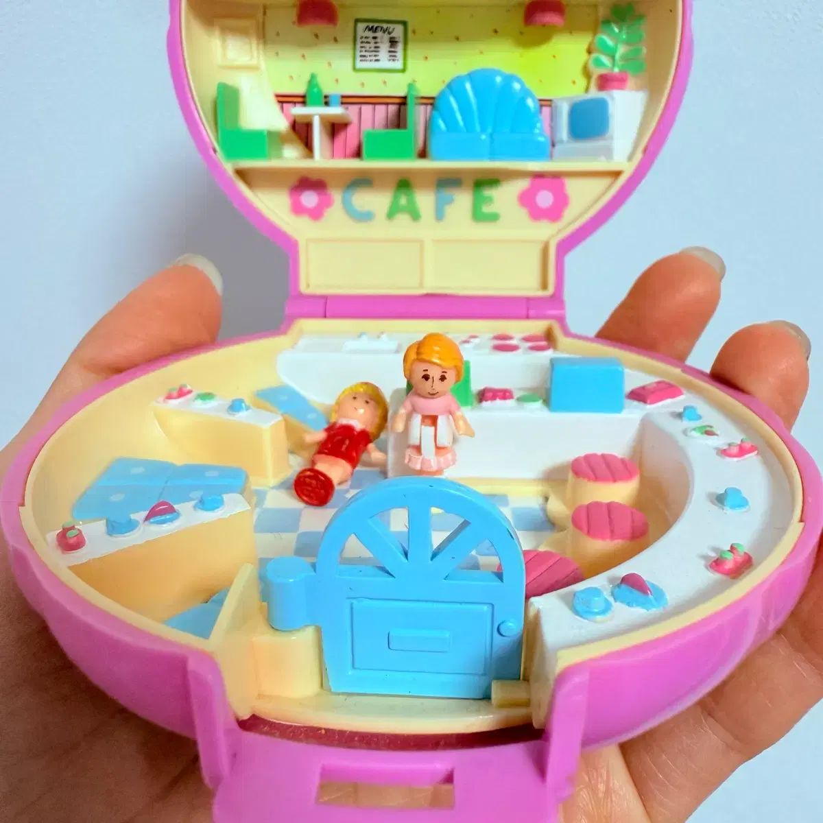 ホーリー 1989 ヴィンテージ ポーリーポケット 初期モデル ポーリーのカフェ 100