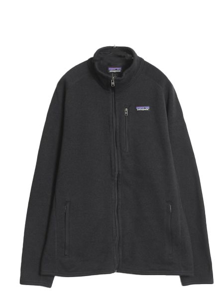 パタゴニア ベターセーター フリースジャケット フルジップ 肩ジップ 黒 XL patagonia（パタゴニア） ニットフリース ジャケット メンズ