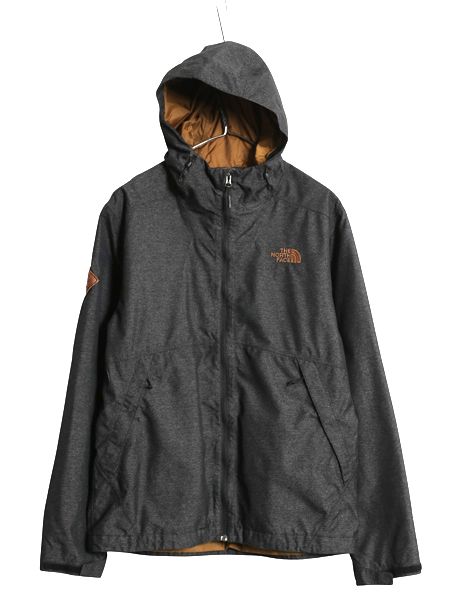 ノースフェイス ナイロン マウンテンパーカー ジャケット メンズ M DRYVENT アウトドア マンパ フルジップ ジャンパー ブルゾン グレー