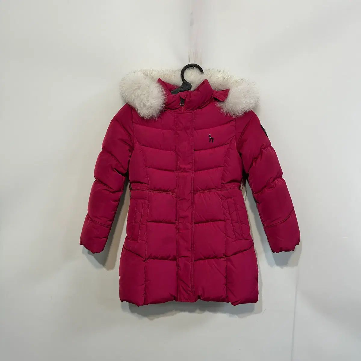 HAZZYS ヘジス キッズ ダウンジャケット ロング丈 ダックダウン 130