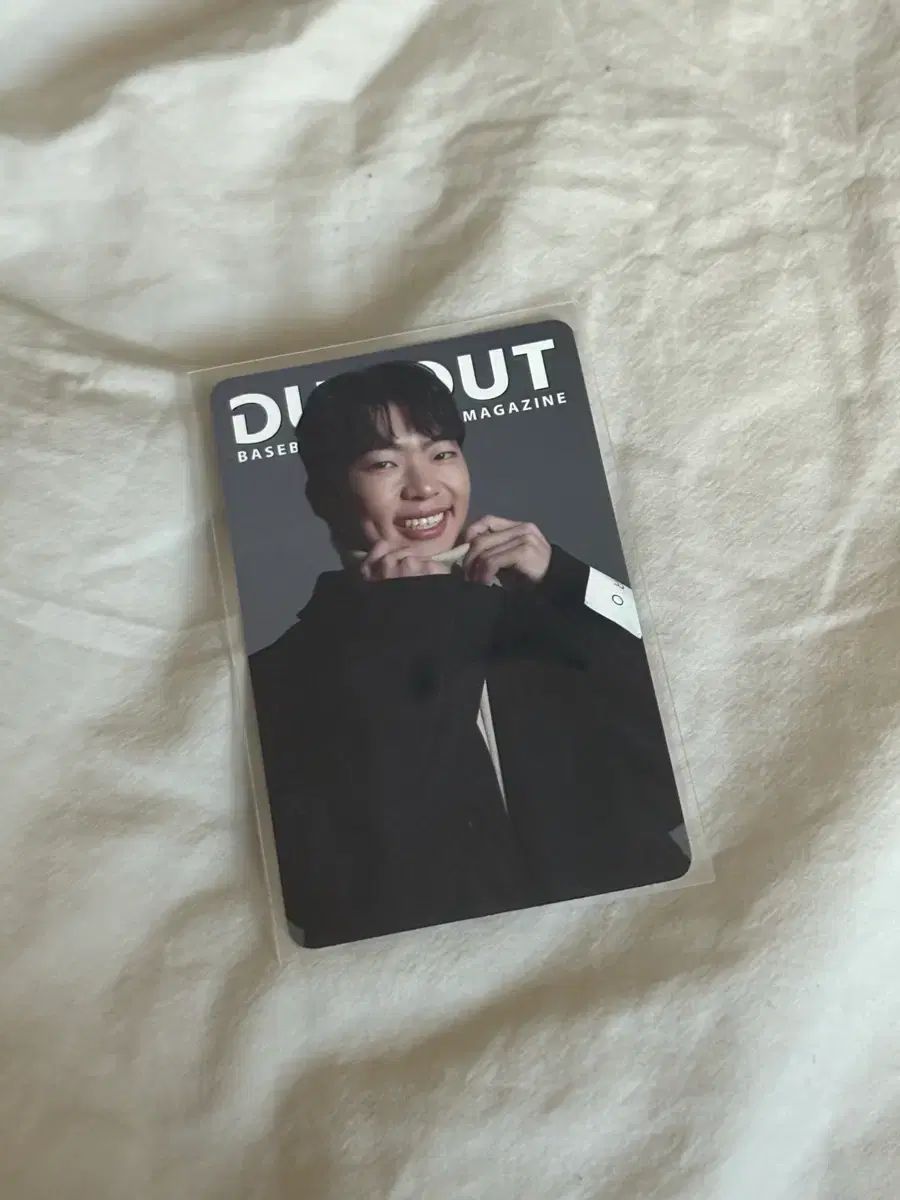 DUGOUT (韓国雑誌) 金 珉鉐(キム・ミンソク) トレカ