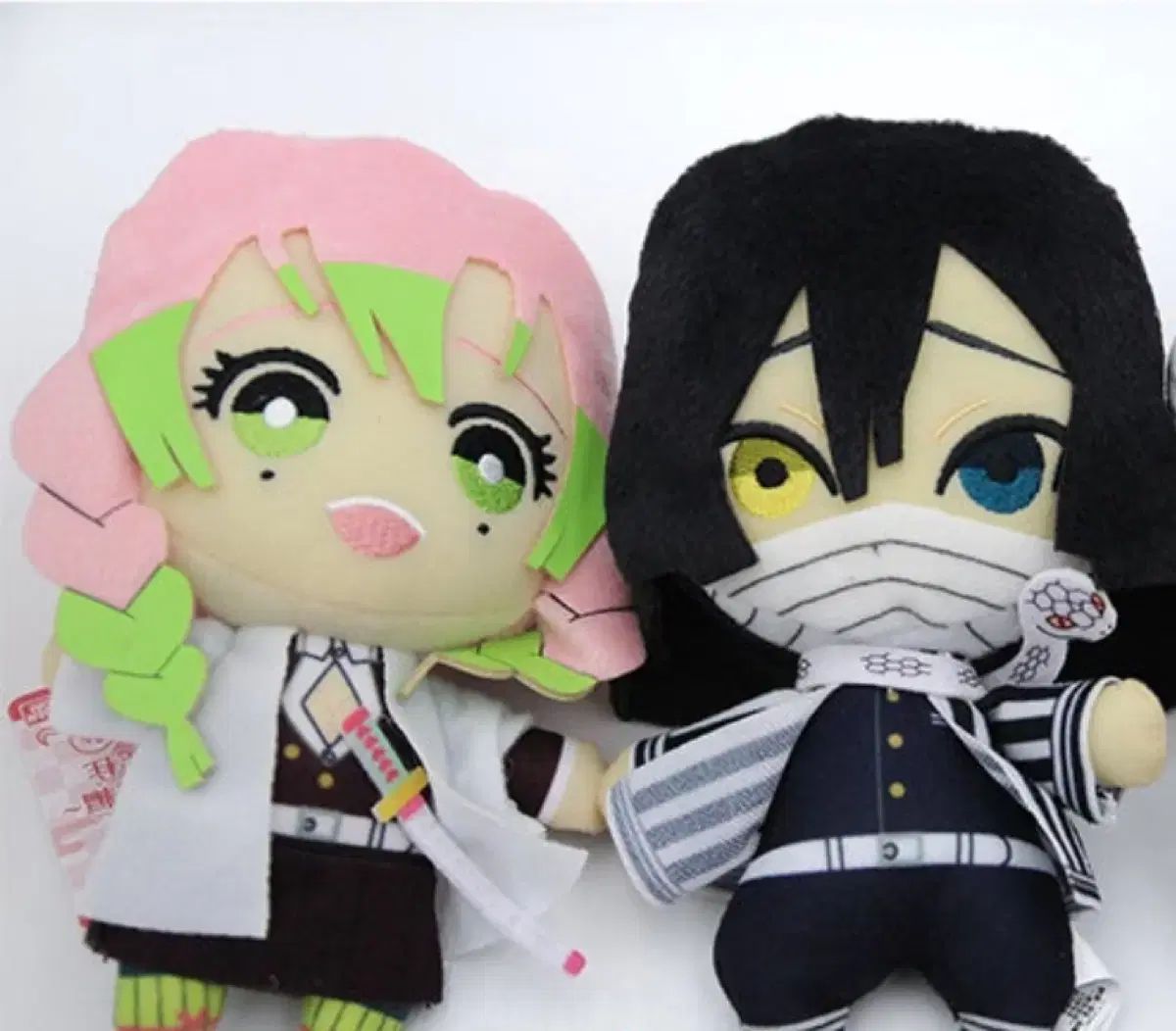 鬼滅の刃 甘露寺 蜜璃 + 伊黒 小芭内 ぬいぐるみ セット / 日本正規品