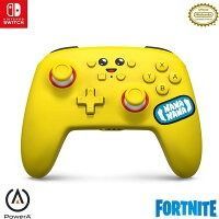 任天堂 ライセンス商品 PowerA エンハンスド ワイヤレスコントローラー for Nintendo Switch - フォートナイト ピーリー 特典 ボーナスのバーチャルアイテム用コード付き プリクリーアックス ツルハシ