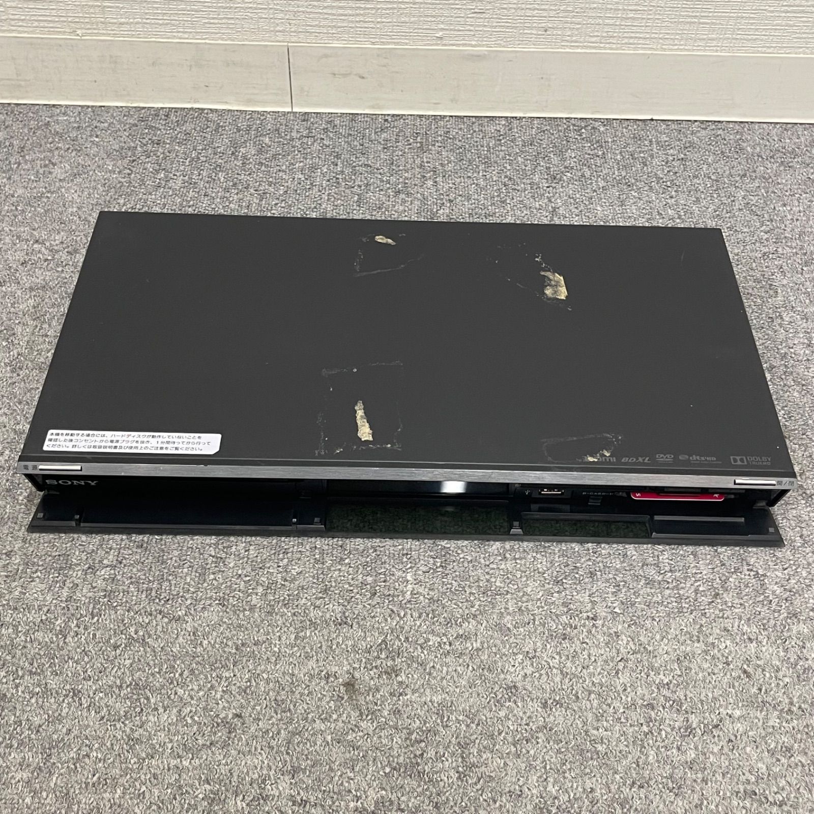 NPA】ジャンク 2013年製 SONY ソニー ブルーレイレコーダー BDZ-EW1000