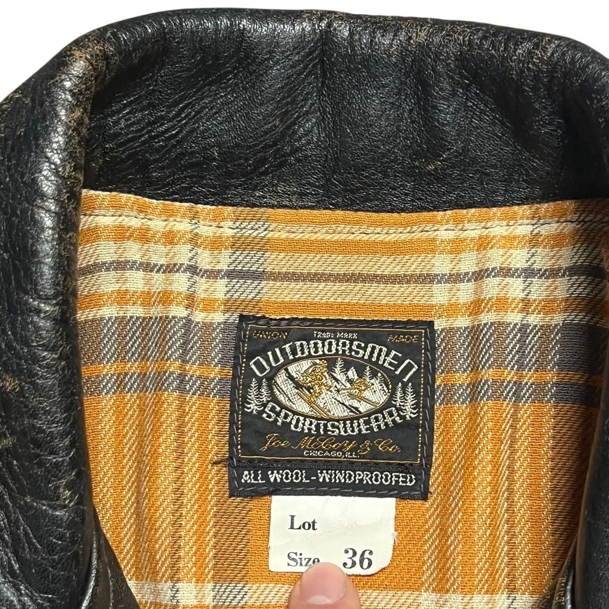 旧マッコイズ 旧マッコイ JOE MCCOY ライダース スポーツジャケット