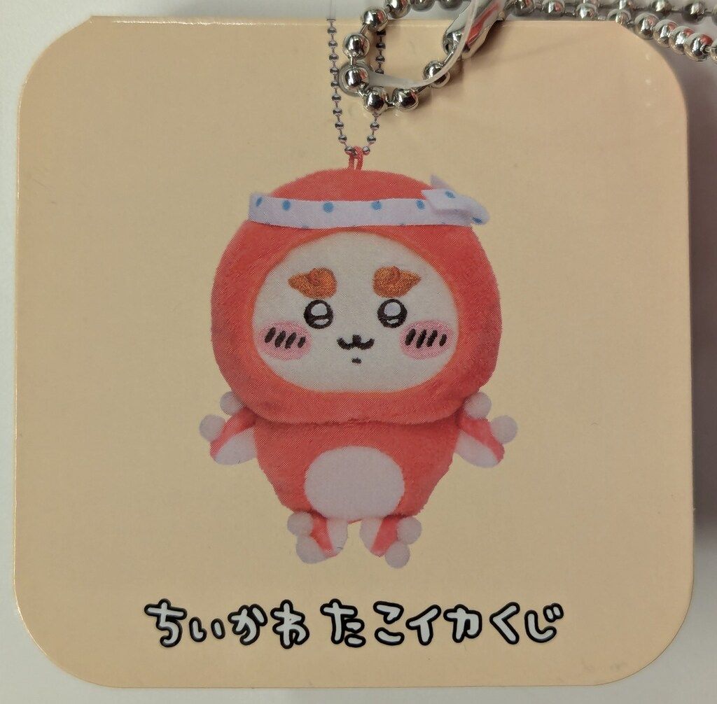 グレイ・パーカー・サービス たこイカくじ ちいかわ D賞 たこイカ