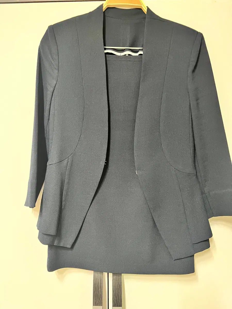 ネイビー レディース スーツ 上下セット