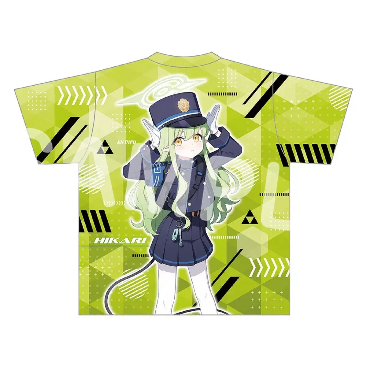 ブルーアーカイブ 鉄子 ヒカリ Tシャツ